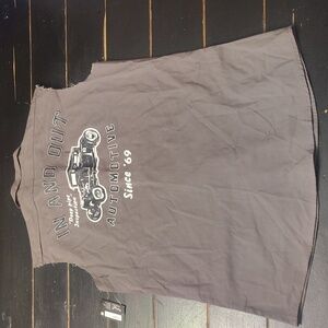 "LUBRICATION EXPERT" HILARIOUS MEN'S BUTTON UP TANK TOP